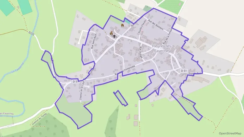 Maison 55 m² trois pièces à vendre à Fleurey-lès-Faverney