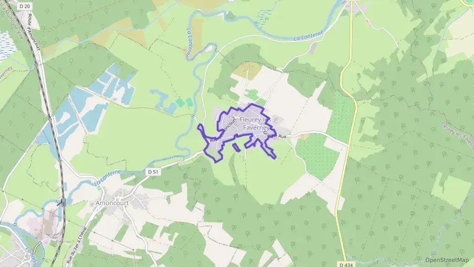 Maison 55 m² trois pièces à vendre à Fleurey-lès-Faverney
