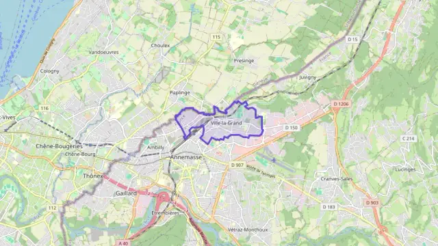 Maison 68 m² quatre pièces à vendre à Ville-la-Grand