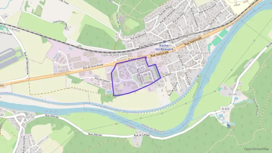 Maison 96 m² trois pièces à vendre à Roche-lez-Beaupré