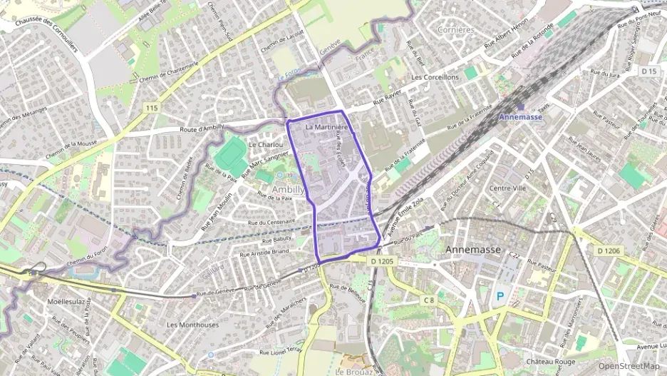 Maison 56 m² trois pièces à vendre à Ambilly