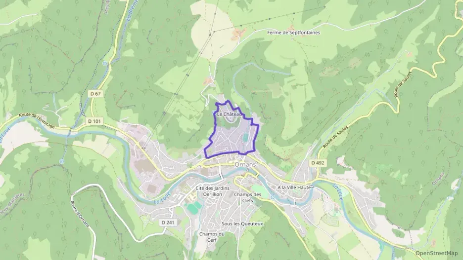 Maison 40 m² deux pieces à vendre à Ornans