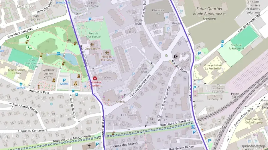 Maison 63 m² quatre pièces à vendre à Ambilly