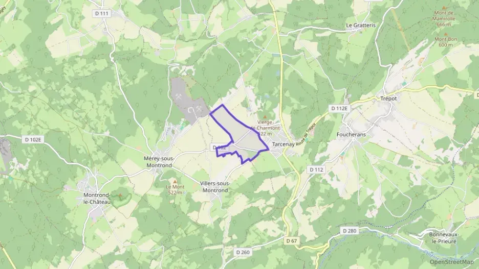 Maison 100 m² cinq pièces à vendre à Tarcenay-Foucherans