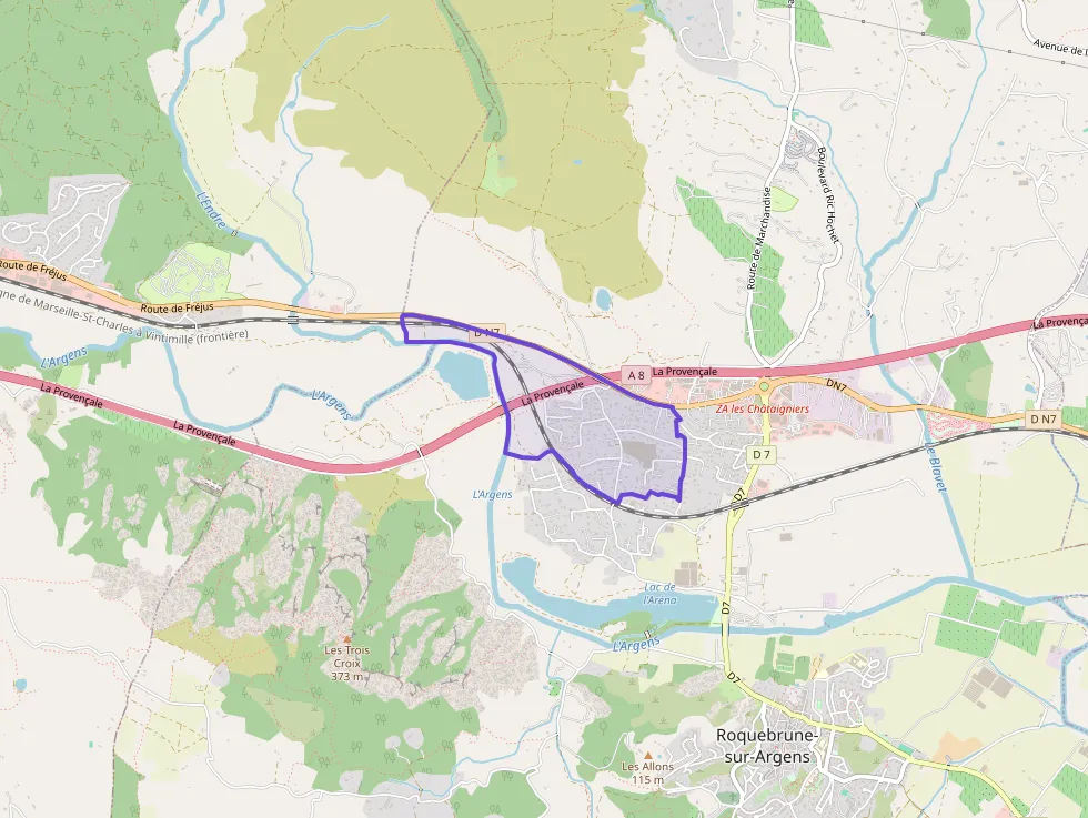 Maison 110 m² trois pièces à vendre à Roquebrune-sur-Argens