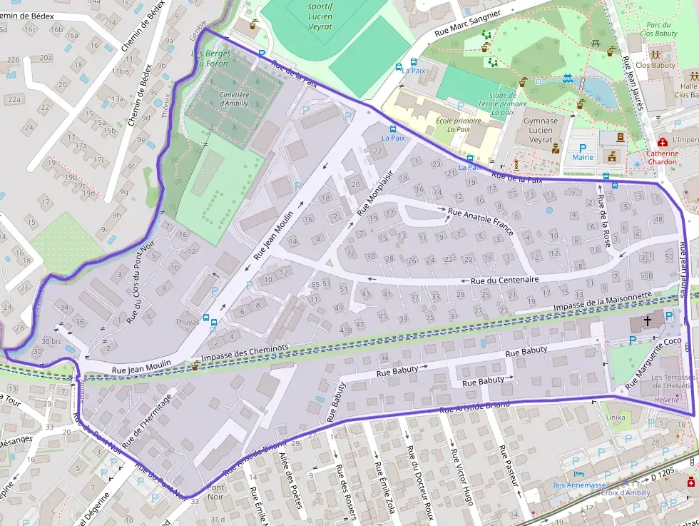 Maison 67 m² quatre pièces à vendre à Ambilly