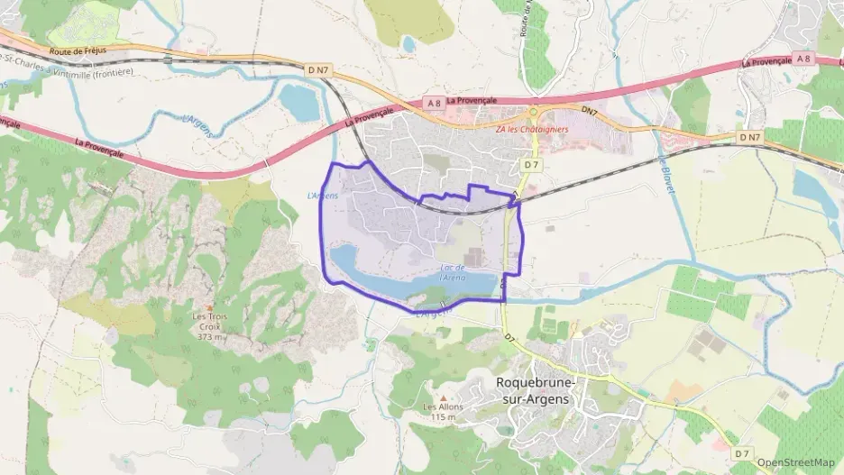 Maison 100 m² trois pièces à vendre à Roquebrune-sur-Argens