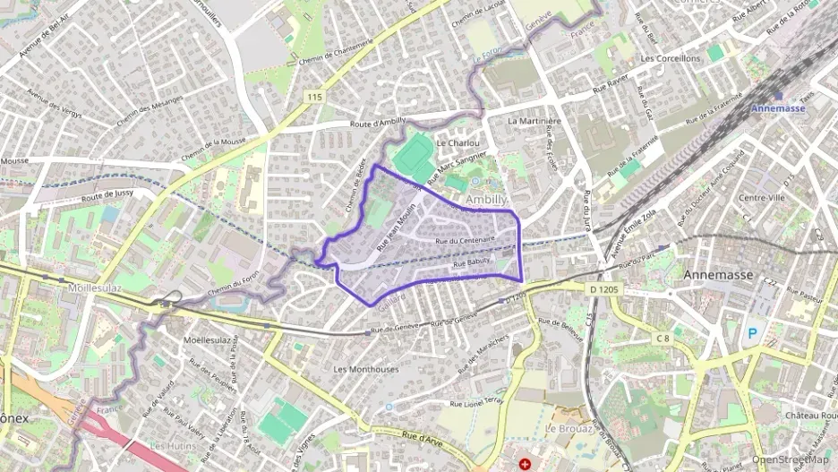 Maison 78 m² quatre pièces à vendre à Ambilly