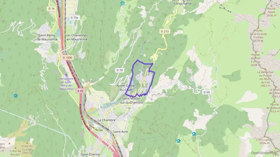 Maison 57 m² deux pieces à vendre à Saint-Martin-sur-la-Chambre Maison 57 m² deux pieces à vendre à Saint-Martin-sur-la-Chambre