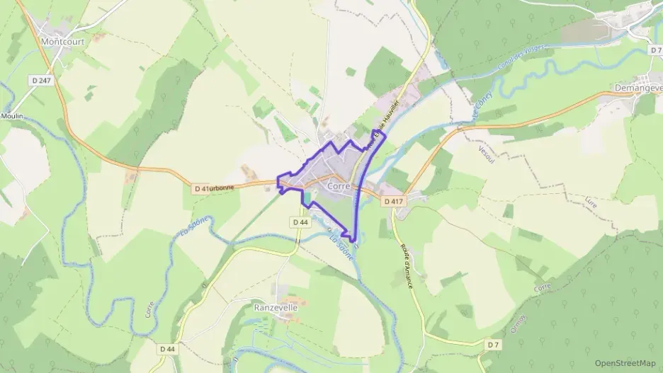 Maison 167 m² six pièces à vendre à Corre Maison 167 m² six pièces à vendre à Corre