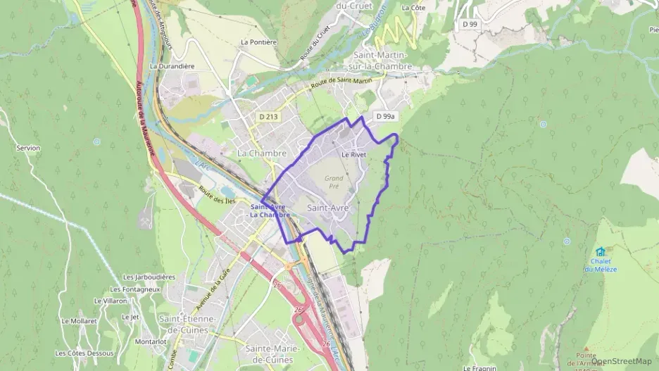 Maison 79 m² quatre pièces à vendre à Saint-Avre Maison 79 m² quatre pièces à vendre à Saint-Avre