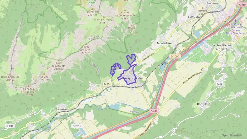 Maison 65 m² trois pièces à vendre à Grésy-sur-Isère