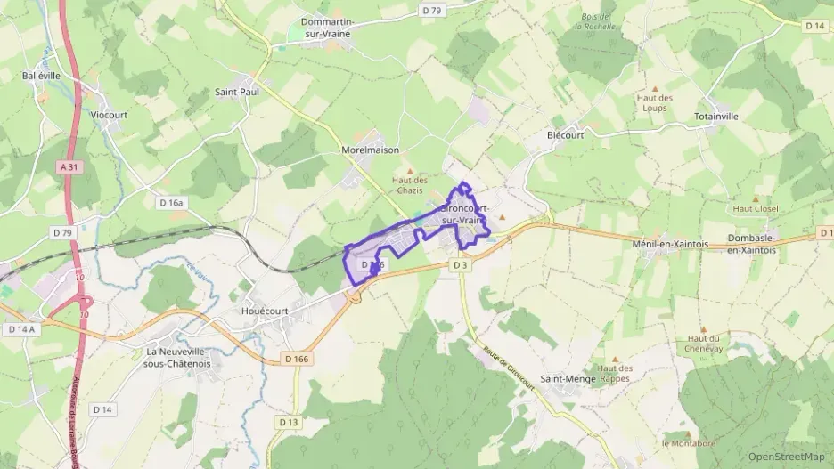 Maison 89 m² cinq pièces à vendre à Gironcourt-sur-Vraine Maison 89 m² cinq pièces à vendre à Gironcourt-sur-Vraine