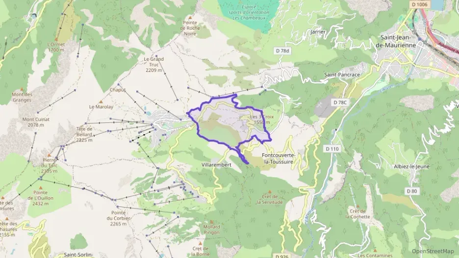 Maison 70 m² cinq pièces à vendre à Fontcouverte-la-Toussuire