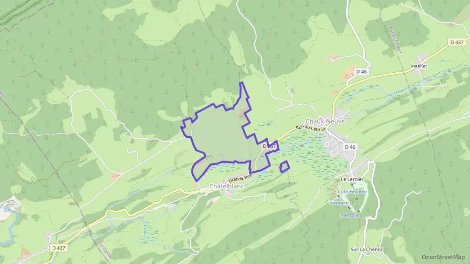 Maison 119 m² cinq pièces à vendre à Châtelblanc Maison 119 m² cinq pièces à vendre à Châtelblanc