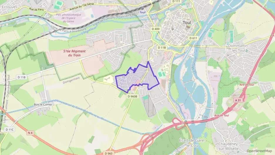 Maison 102 m² cinq pièces à vendre à Toul