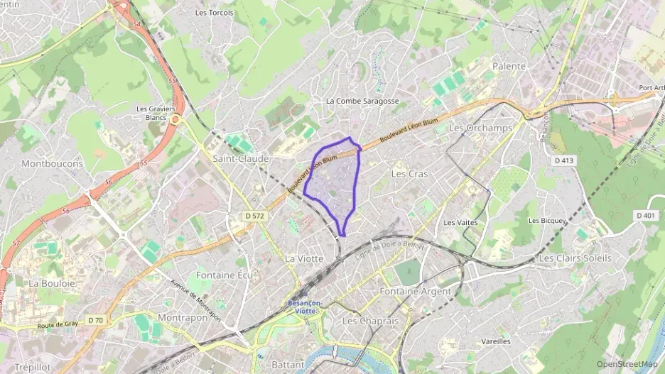 Maison 68 m² trois pièces à vendre à Besançon