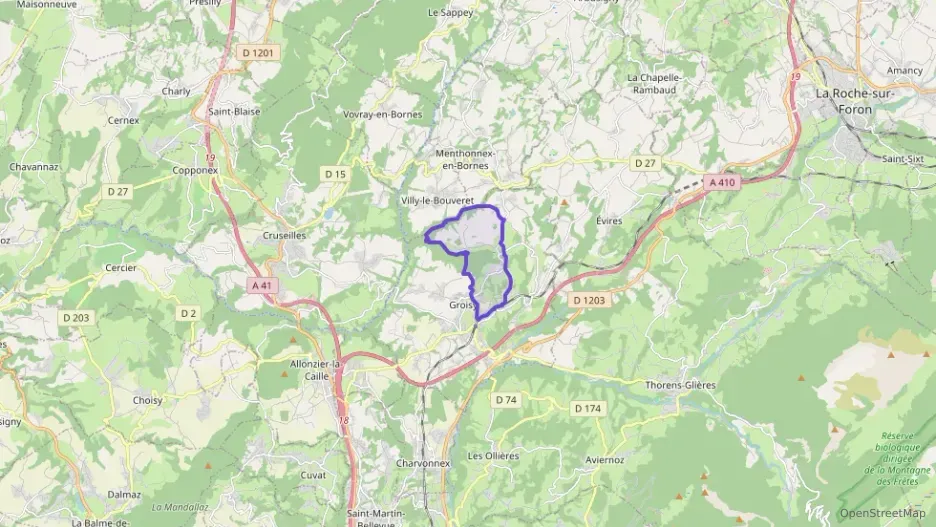 Maison 107 m² cinq pièces à vendre à Groisy