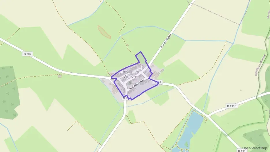 Maison 90 m² trois pièces à vendre à Jonville-en-Woëvre