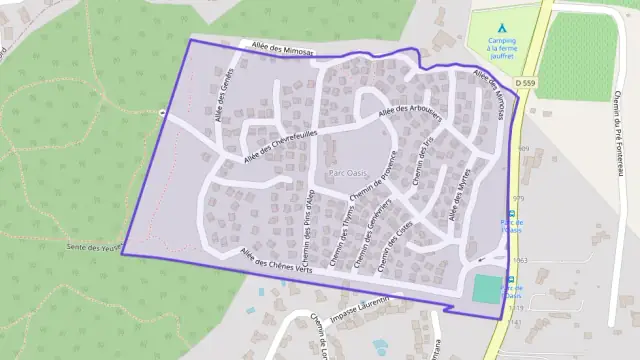 Maison 63 m² quatre pièces à vendre à Gassin