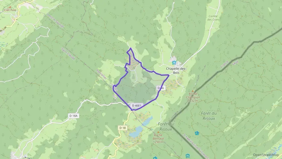 Maison 110 m² trois pièces à vendre à Chapelle-des-Bois