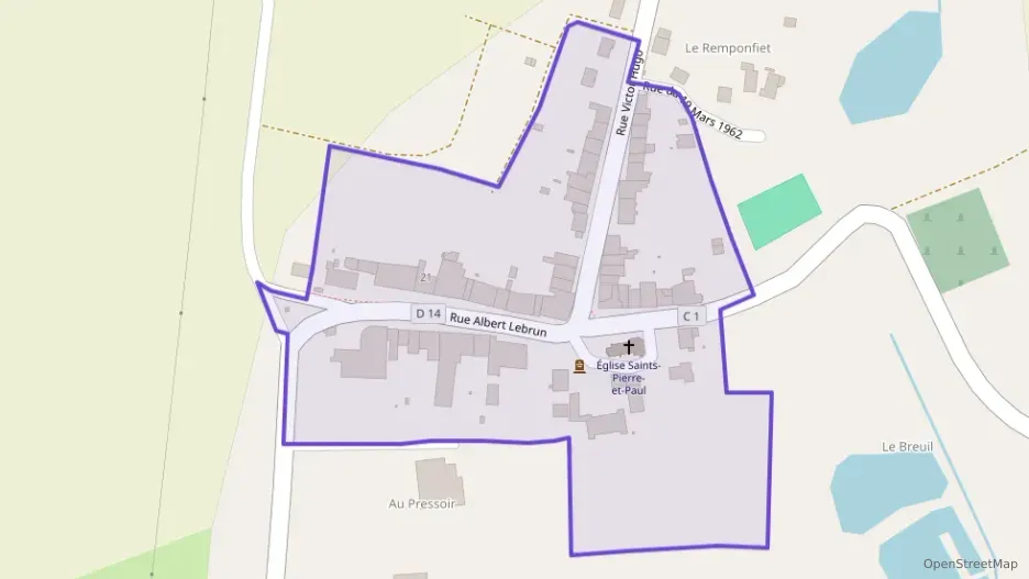 Maison 75 m² six pièces à vendre à Joudreville Maison 75 m² six pièces à vendre à Joudreville