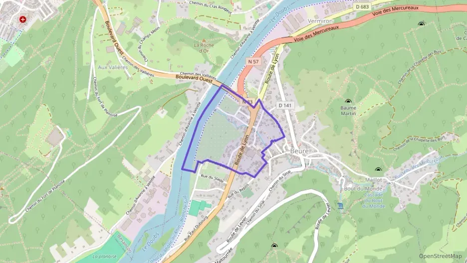 Maison 64 m² trois pièces à vendre à Beure