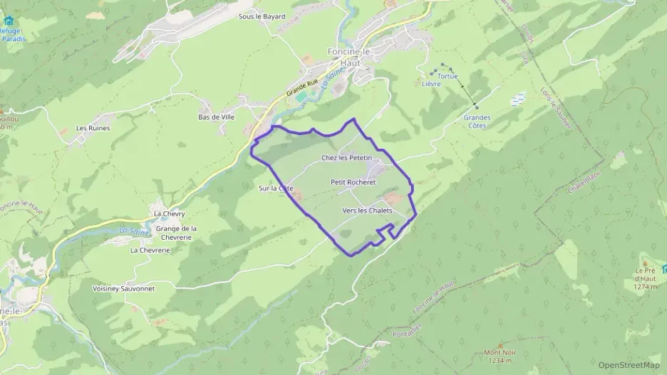 Maison 72 m² trois pièces à vendre à Foncine-le-Haut Maison 72 m² trois pièces à vendre à Foncine-le-Haut