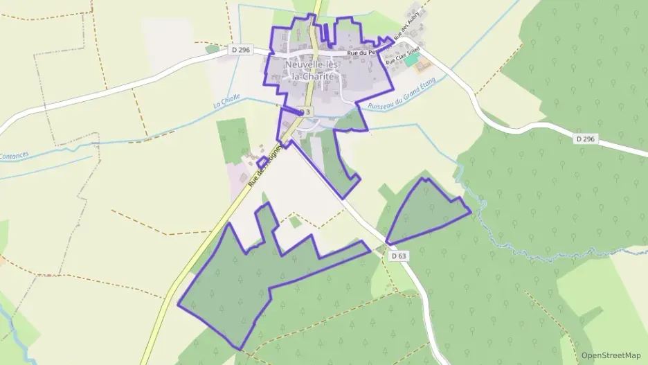 Maison 70 m² trois pièces à vendre à Neuvelle-lès-la-Charité Maison 70 m² trois pièces à vendre à Neuvelle-lès-la-Charité