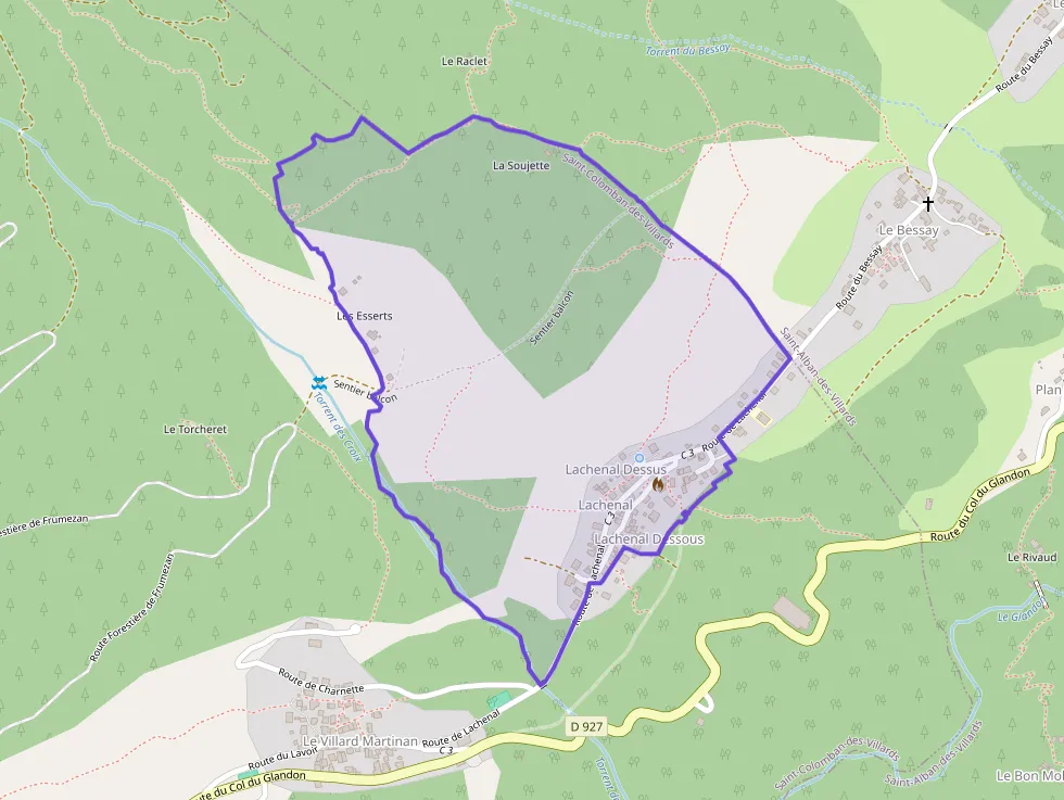 Maison 70 m² quatre pièces à vendre à Saint-Colomban-des-Villards