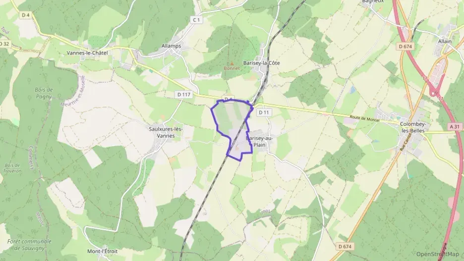 Maison 87 m² quatre pièces à vendre à Barisey-au-Plain