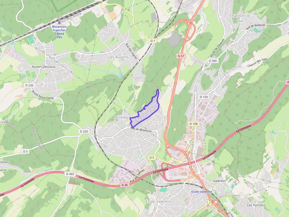 Maison 120 m² quatre pièces à vendre à Miserey-Salines