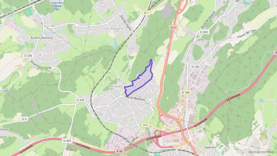 Maison 120 m² quatre pièces à vendre à Miserey-Salines Maison 120 m² quatre pièces à vendre à Miserey-Salines