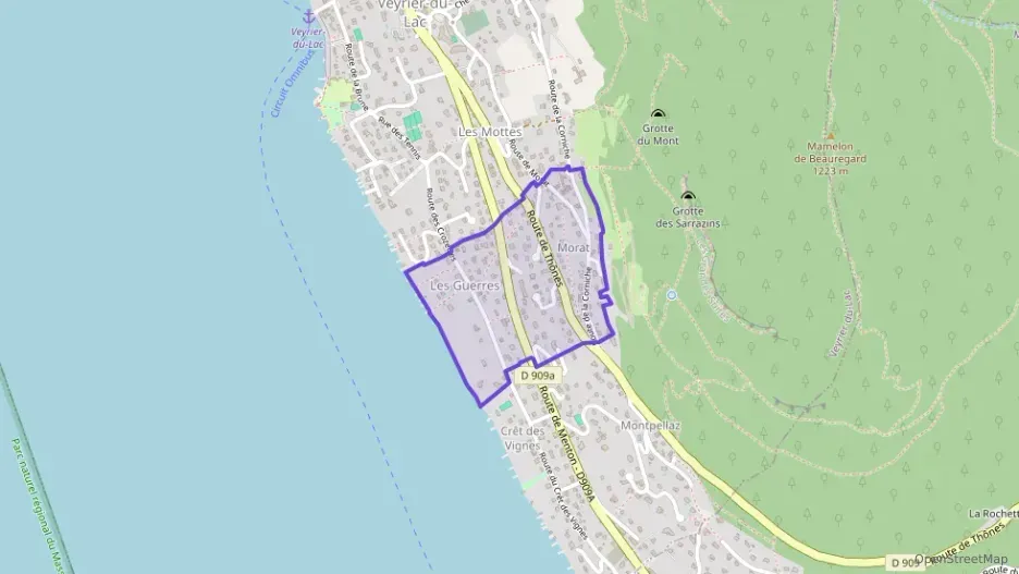 Maison 213 m² sept pièces à vendre à Veyrier-du-Lac