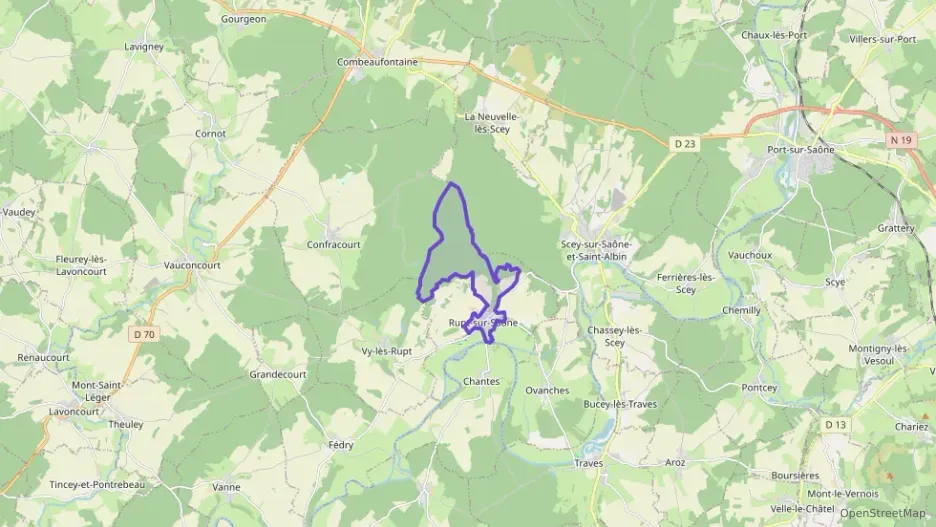 Maison 140 m² cinq pièces à vendre à Rupt-sur-Saône