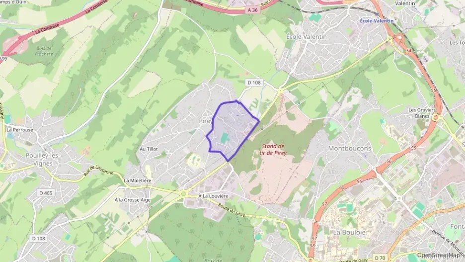 Maison 97 m² quatre pièces à vendre à Pirey Maison 97 m² quatre pièces à vendre à Pirey