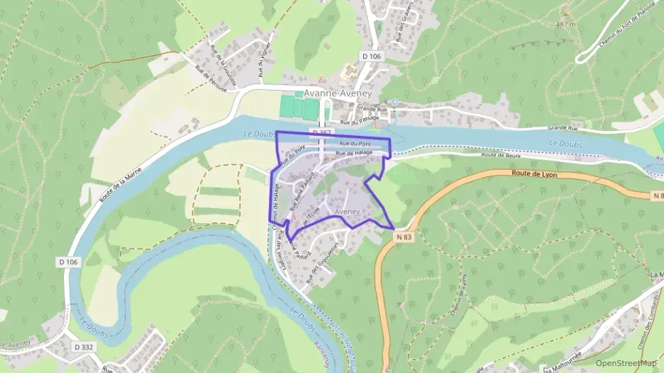 Maison 99 m² cinq pièces à vendre à Avanne-Aveney