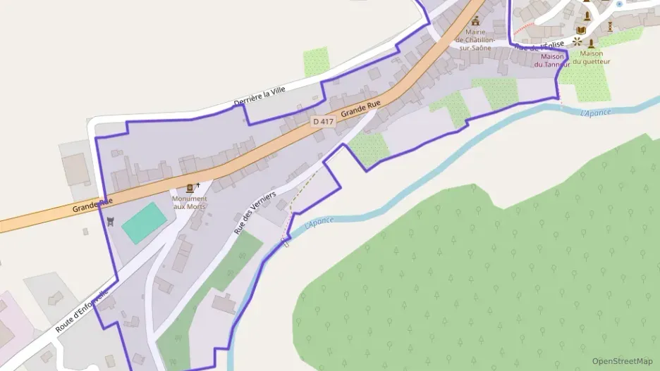 Maison 149 m² quatre pièces à vendre à Châtillon-sur-Saône Maison 149 m² quatre pièces à vendre à Châtillon-sur-Saône