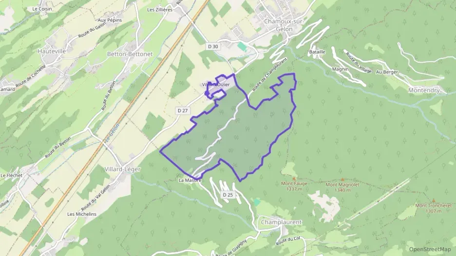 Maison 125 m² six pièces à vendre à Chamoux-sur-Gelon