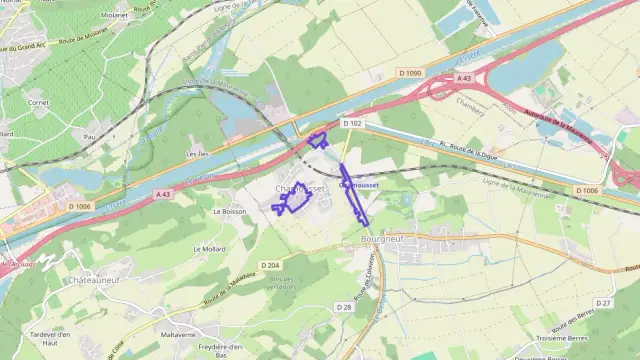 Maison 70 m² quatre pièces à vendre à Chamousset