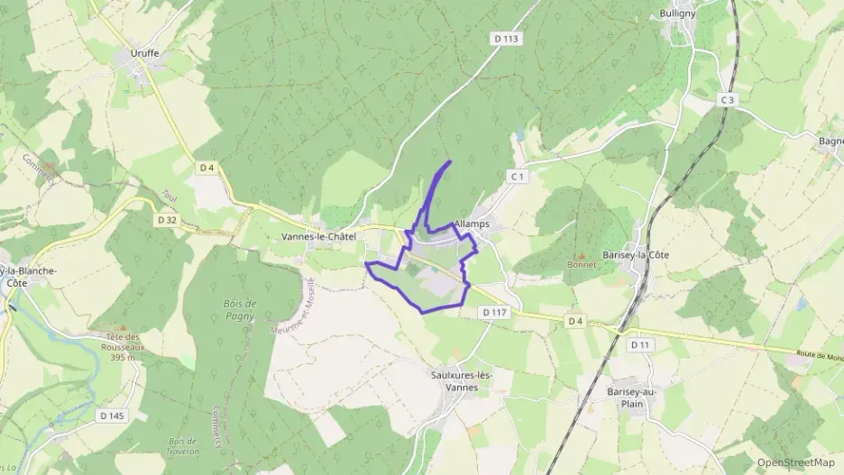 Maison 136 m² six pièces à vendre à Allamps