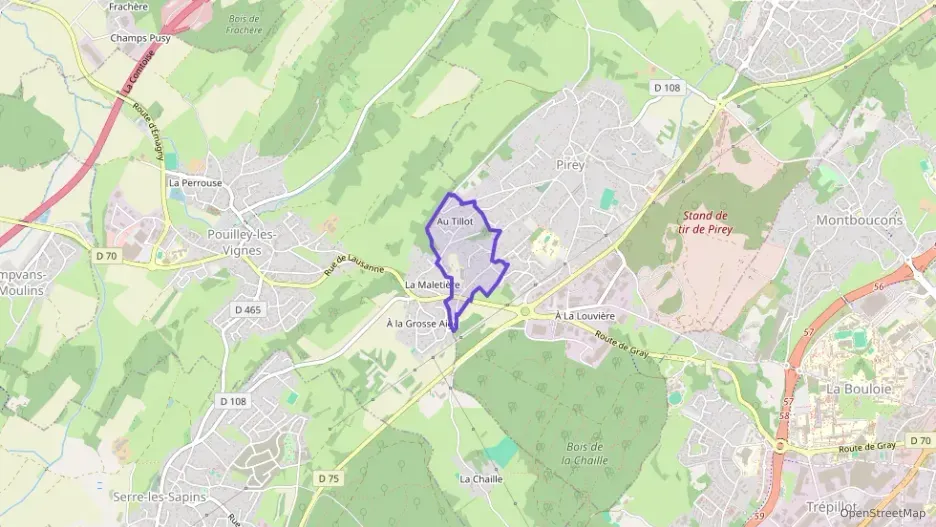 Maison 161 m² six pièces à vendre à Pirey Maison 161 m² six pièces à vendre à Pirey