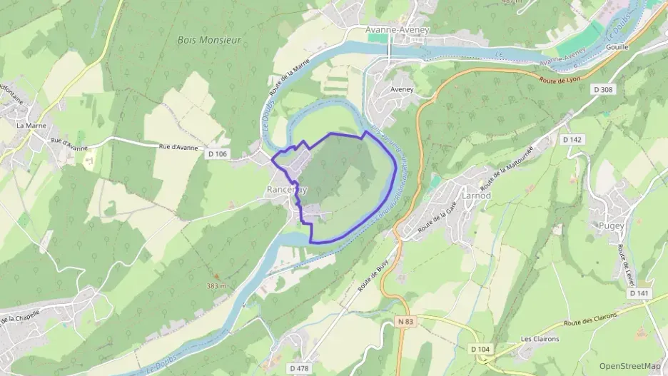 Maison 142 m² quatre pièces à vendre à Rancenay