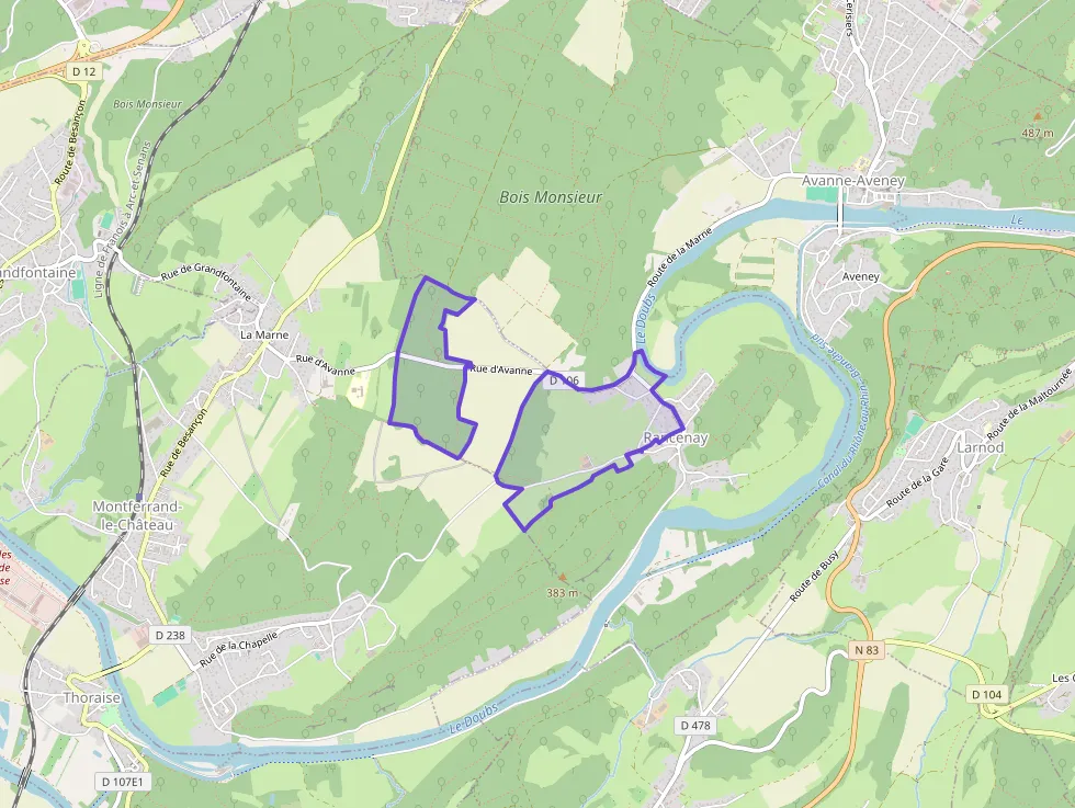 Maison 88 m² quatre pièces à vendre à Rancenay