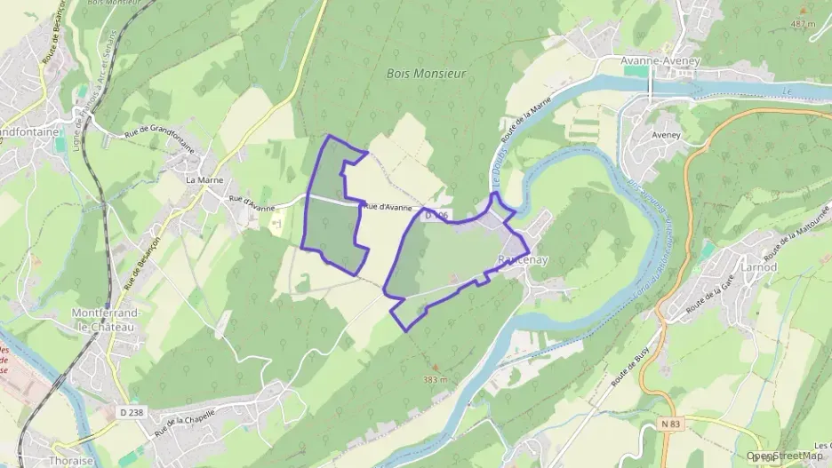 Maison 88 m² quatre pièces à vendre à Rancenay Maison 88 m² quatre pièces à vendre à Rancenay