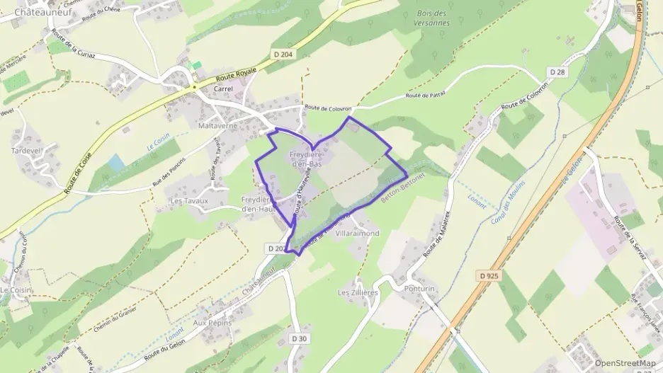 Maison 55 m² trois pièces à vendre à Châteauneuf