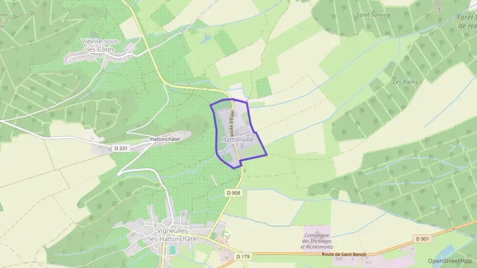 Maison 74 m² quatre pièces à vendre à Vigneulles-lès-Hattonchâtel