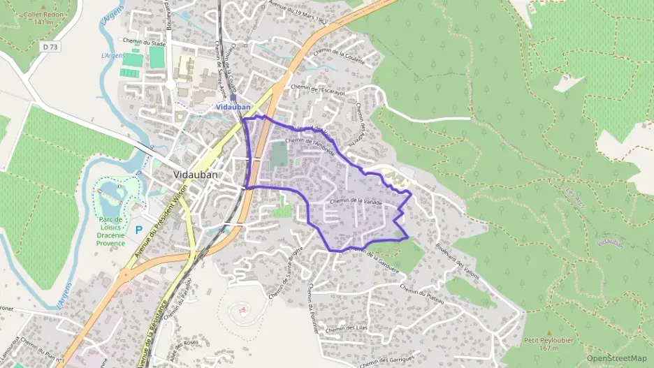 Maison 81 m² quatre pièces à vendre à Vidauban