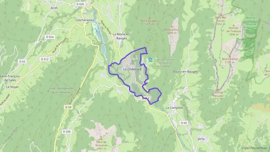 Maison 45 m² trois pièces à vendre à Le Châtelard Maison 45 m² trois pièces à vendre à Le Châtelard