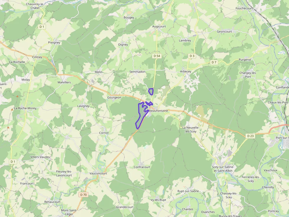 Maison 47 m² quatre pièces à vendre à Combeaufontaine